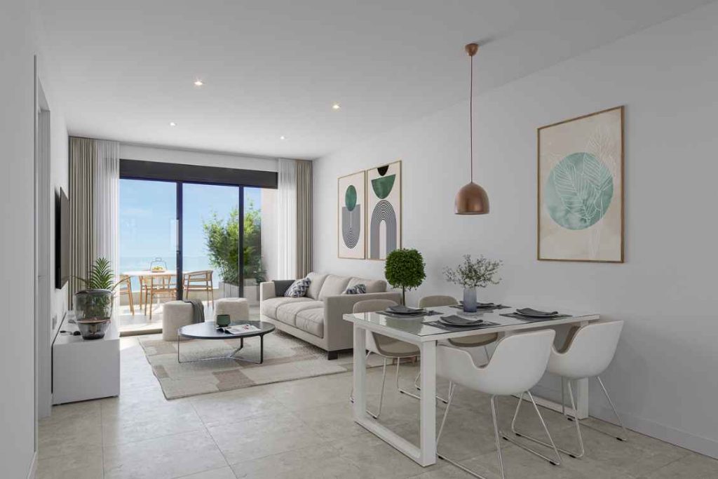 properties for sale in Los Alcázares near beach apartments (6)